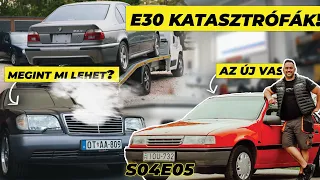 A BÁLNA BOSSZÚJA és KATASZTROFÁLIS E30-ak! - Kárai Exclusive -  Mercedes Expo, E30 teszt, W140 BAJ!