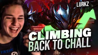 'Climbing Back To Challenger - Lurkz Talon' - Pandore Reacts