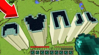 КУДА ВЕДУТ ЭТИ НОВЫЕ ПОРТАЛЫ ИЗ ЭНДЕР БРОНИ В МАЙНКРАФТ  Minecraft Проход Тоннель