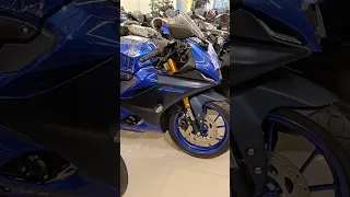 Blue Colour Yamaha R15 V4 New Model #shorts #r15v4 #viral #trending #newtoyou #bikecity