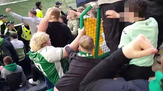 Hibee Madness at Easter Road - Hibernian FC smashed the tarts 💚 (4k) 💚