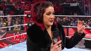 Becky Lynch Confronts Bayley