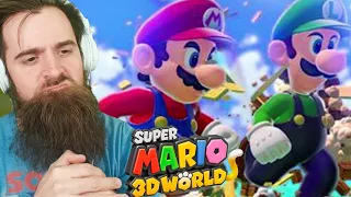 First Time EVER Playing Super Mario 3D World (part 1)