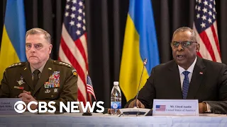 Pentagon officials hold briefing after discussing Ukraine war with allies | full video