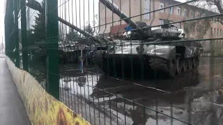 Кривой Рог Танки России т62 т64 т72.