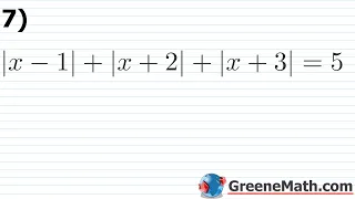 Solving Advanced Absolute Value Equations | Nested | Double | Quadratic Practice Test Full Solutions