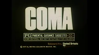 Coma (1978) TV Spots