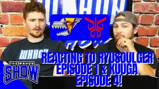 REACTING TO RYUSOULGER EPISODE 1 & KUUGA EPISODE 4! | The WNHON Show Ep. 52