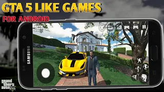 10 Best Android Games like GTA 5 [WITH DOWNLOAD LINKS] || Gta 5 Like Games 2022
