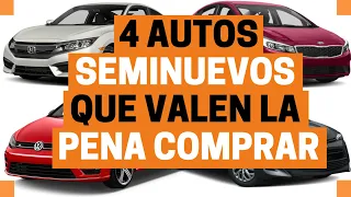 4 AUTOS SEMINUEVOS que debes considerar a COMPRA | Motoren Mx