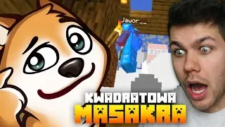 CAŁY DOM JAWORA  W PUŁAPKACH PRANK (Minecraft Kwadratowa Masakra)