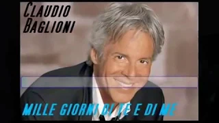 Claudio Baglioni - Mille giorni di te e di me (karaoke - fair use)