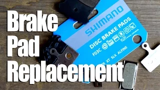 Shimano Disc Brake Pads - When and How to Replace - Hydraulic Brakes Maintenance