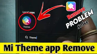 (Solved) Theme App Not Showing In Redmi | Mi Phone Themes App Removed
