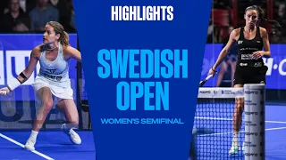 Women's Semifinal Highlights Josemaría/Sánchez Vs Virseda/Las Hera Swedish Padel Open 2022