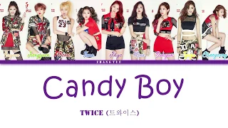 TWICE – Candy Boy [HAN–ROM–ENG] COLOR CODED  Lyric