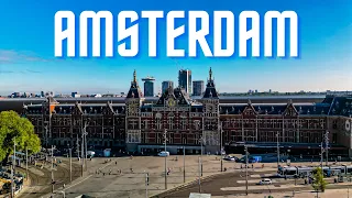 Amsterdam 🇳🇱 Drone Video | 4K UHD