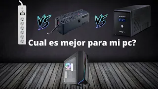 Supresor de picos/Regulador De Voltaje/No Break/Todo Lo Que Tienes Que Saber,Antes De Comprar Alguno