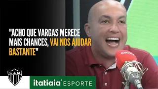 TORCIDA DO ATLÉTICO FICA EUFÓRICA COM OS GOLS DE VARGAS NO EMPATE CONTRA O FLUMINENSE