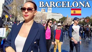 Walking in Barcelona, Spain, Travel Guide [ 4K Ultra HD 60 fps ]