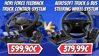 🚚600 Euro für ein LKW Lenkrad?🤔HORI Truck Control System vs AEROSOFT Truck Wheel System | VERGLEICH