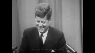 President John F. Kennedy's 6th News Conference - March 8, 1961