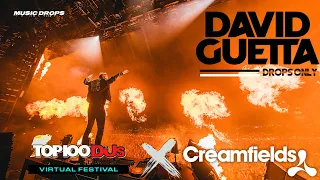 David Guetta [Drops Only] @ Creamfields UK 2021 x DJ Mag Top 100 DJs Virtual Festival | Week 9