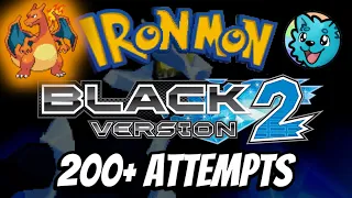 Seven Incredible Attempts | Kaizo Ironmon in Pokémon Black 2 And White 2