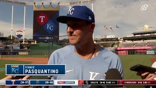 Pasquantino shares feeling of getting call up to join Royals