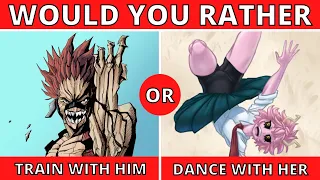 Would You Rather - MY HERO ACADEMIA | BNHA/MHA  - (Ultimate Anime Quiz) Part 3