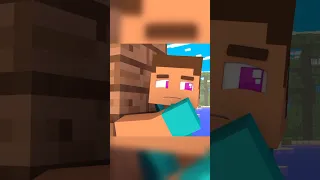 I’m scared dad!!! Do you trust me son (Minecraft Animation) #shorts
