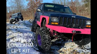 XJ GETS REDEMTION! 6.5 LONG ARM KIT WAS WORTH THE UPGRADE!