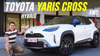 Toyota Yaris Cross REVIEW with Hybrid AWD for the small SUV 🚗