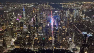 Night Flight #travel #shorts #manhattan #nyc #newyork #short #helicopter #skyline #statueofliberty