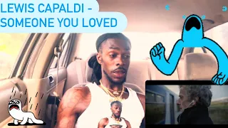 Lewis Capaldi - Someone You Loved ( American reaction video) 🫣😢😔😞wow the video sad 🙏🏾