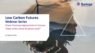 Low Carbon Futures Webinar Series: Power Purchase Agreements (PPAs)