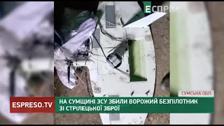 На Сумщині ЗСУ збили ворожий безпілотник зі стрілецької зброї