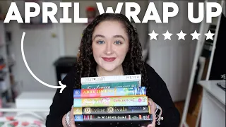 📚 let's talk about all the books i read in april! | monthly wrap up