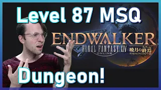 ENDWALKER Level 87 MSQ & DUNGEON REACTION | FFXIV