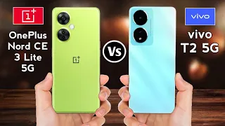 OnePlus Nord CE 3 Lite 5G vs vivo T2 5G