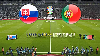 SLOVAKIA vs PORTUGAL | UEFA EURO 2024 QUALIFYING