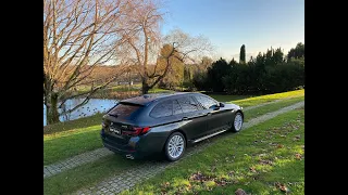 Kort test av BMW 530e xDrive eDrive M Sport Touring