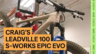 A Blingy Specialized S-Works Epic Evo Built for Leadville | Bike Checks  | TPC