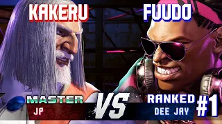 SF6 ▰ KAKERU (JP) vs FUUDO (#1 Ranked Dee Jay) ▰ High Level Gameplay