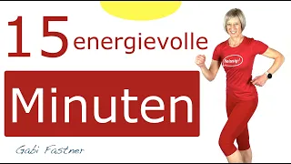 🍎15 energievolle Minuten | Ausdauer verbessern, ohne Geräte, im Stehen