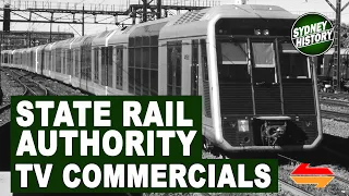 State Rail Authority TV Commercials from the 1980s & 90s, Sydney Trains.