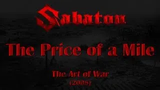Sabaton - The Price of a Mile (Lyrics English & Deutsch)