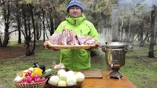 The tenderest Lamb Kazan Kebab "PIROZHOK" - A Popular Village Recipe