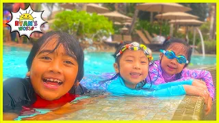 Ryan Swimming and Snorkeling at Disney Aulani In Hawaii!