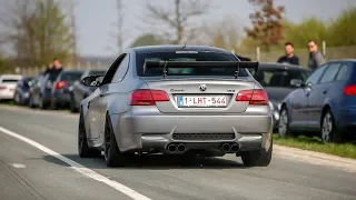 G-Power BMW M3 E92 w/ Akrapovic Exhaust - LOUD Revs & Accelerations !